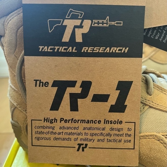 Belleville Boots 7.5 Tactical Research TR303 Suede Desert Tan Combat Military - Picture 8 of 16